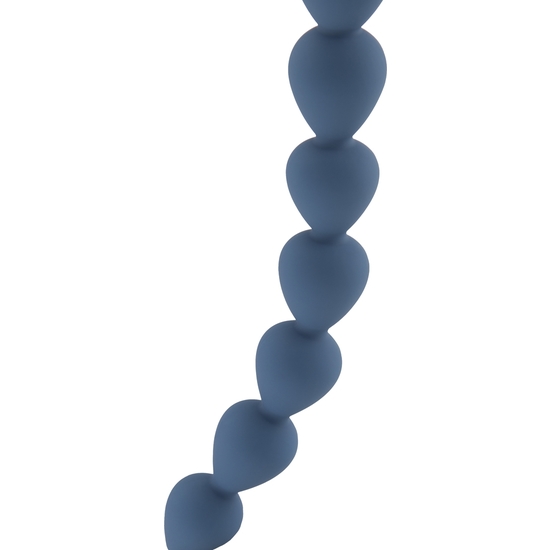 Bead chain - bolas anales azul (4)