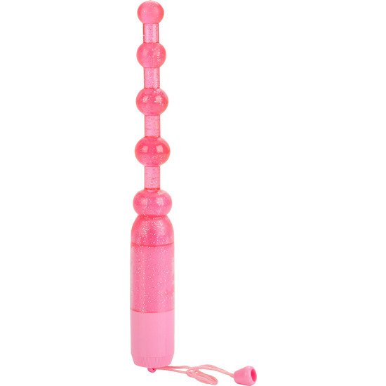 Vibrador anal pleasure beads rosa (1)