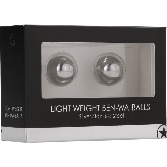 Ben-wa-balls - bolas chinas ligeras acero inox. (1)