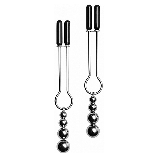 Adorn triple bead nipple clamp set (1)
