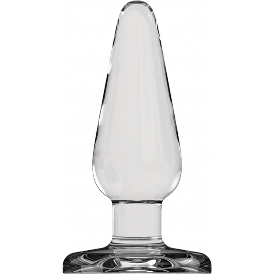 Butt plug - basic - 7,5 cm - cristal