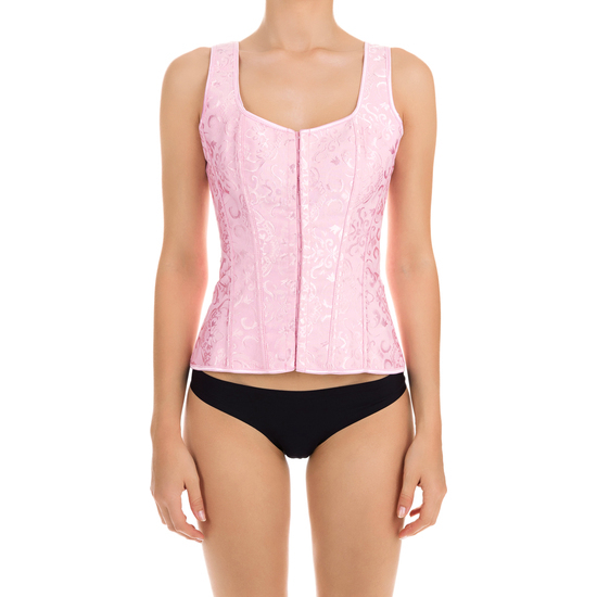 Corset alexis recto rosa