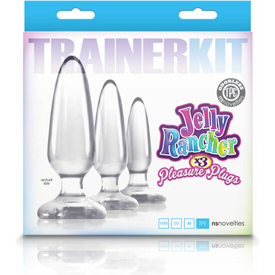 Jelly rancher kit entranimiento anal transparente (1)
