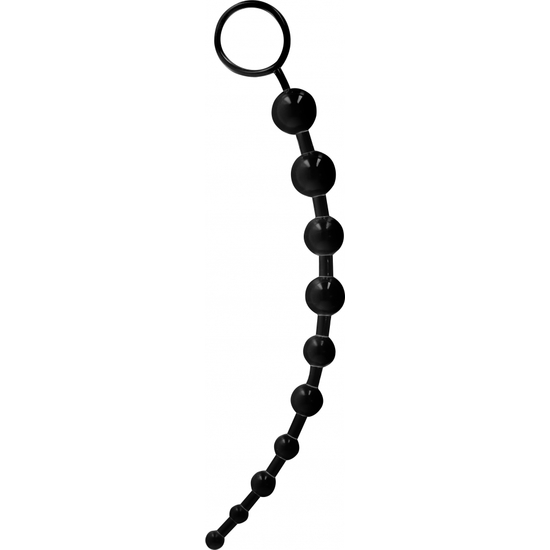 Cg cadena de bolas anales - negro (3)