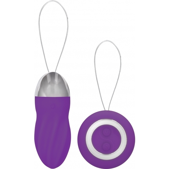 GEORGE HUEVO VIBRADOR CONTROL REMOTO MORADO