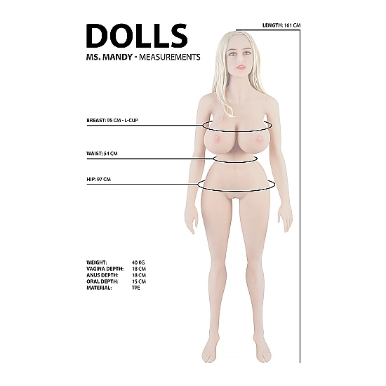 Shots dolls mandy muñeca realística (6)