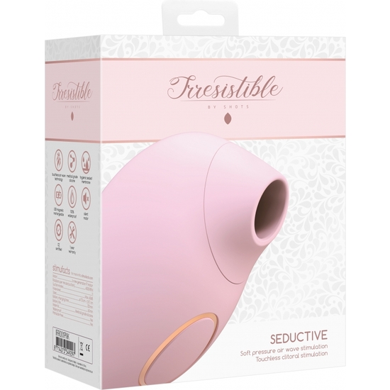 Irresistible seductive vibrador succionador rosa (2)