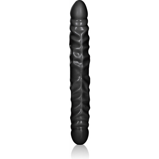 Black jack pene doble realístico 31cm  negro