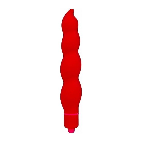 VIBRADOR ROCK CANDY SWIRLS ROJO