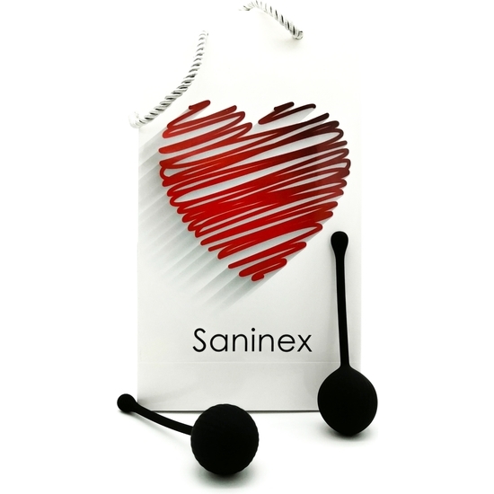 Saninex clever - inteligente esfera vaginal negro