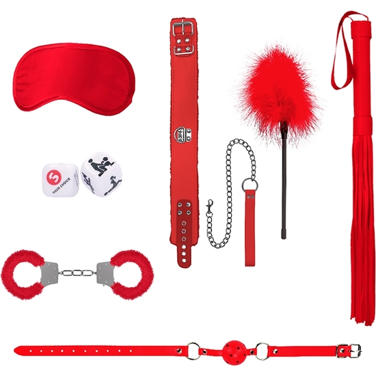 Kit de iniciación al bondage #6 - rojo (1)