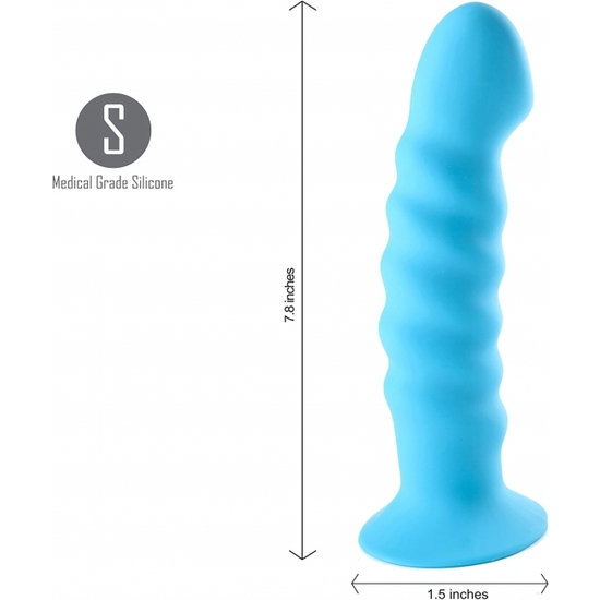 Kendall dildo silicona azul (2)