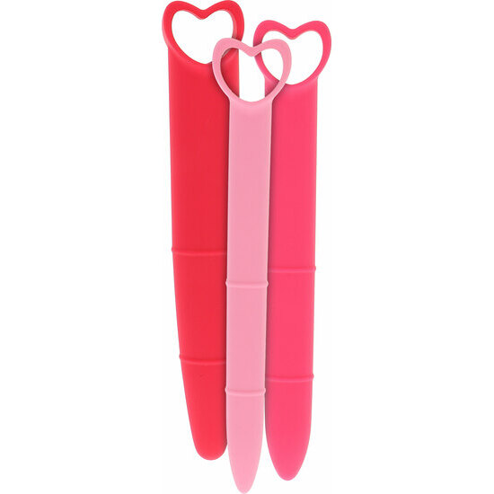 Silicone vaginal dilators-pink