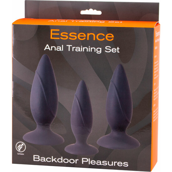 Essence kit de entrenamiento anal - negro (2)